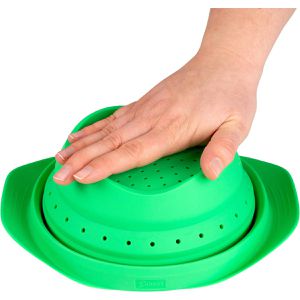Produktbild für Seiher Lurch 00210285, mit 2 Griffen, aus Kunststoff, faltbar