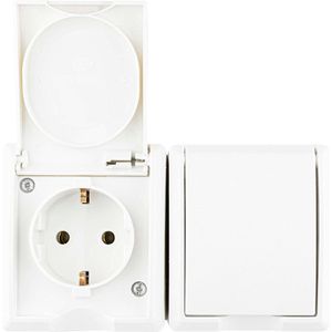 Steckdose REV-Ritter AquaForm, IP44, Aufputz