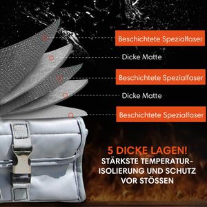 Produktbild für Akku-Tasche VLITEX L, explosionsgeschützt, feuerfest