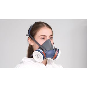 Produktbild für Atemschutzmaske Moldex Halbmaske Silikon 7006