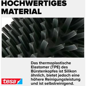 Produktbild für WC-Bürstenkopf Tesa 40372, schwarz