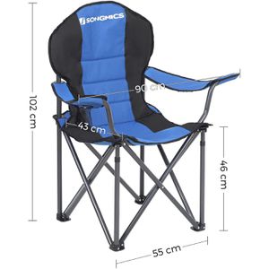Produktbild für Campingstuhl Songmics GCB06BU, blau, bis 250 kg