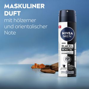 Produktbild für Antitranspirant Nivea Men Black &amp; White Invisible Original