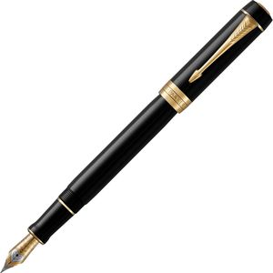 Produktbild für Füller Parker Duofold Classic Black G.C., Feder F