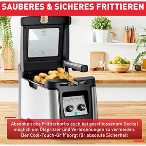 Produktbild für Fritteuse Tefal FR600D Clear Duo