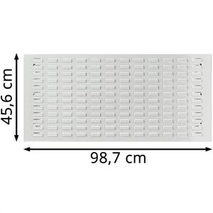 Produktbild für Werkzeugwand ADB 23022, lichtgrau, aus Metall