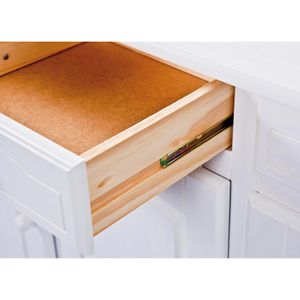 Produktbild für Küchenschrank Inter-Link Siena, weiß, (BxH) 130 x 198 cm