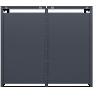 Produktbild für Mülltonnenbox Phoenix GB2213AAK, Metall
