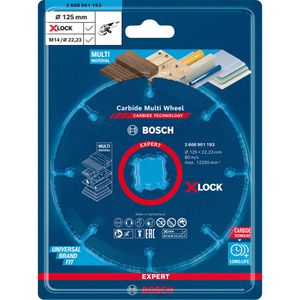 Produktbild für Trennscheibe Bosch Expert Carbide Multi Wheel, X-Lock
