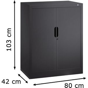 Produktbild für Rollladenschrank CP-Möbel Omnispace, aus Metall