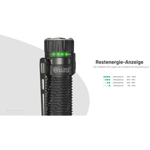 Produktbild für Taschenlampe Nitecore EDC 35, LED, aufladbar