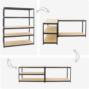 Produktbild für Weitspannregal PROREGAL Giant Elephant, 5 Holzböden