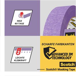 Produktbild für Kreppband Scotch Surfaces Delicates