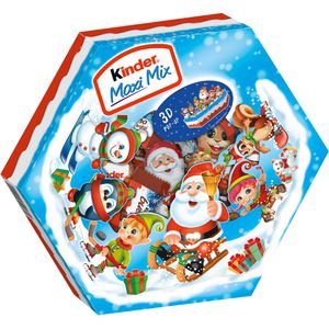 Produktbild für Minischokolade Kinder Weihnachtsteller Mix