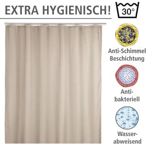 Produktbild für Duschvorhang Wenko Anti-Schimmel Uni, 180 x 200 cm