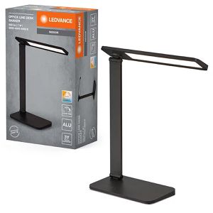 Produktbild für Schreibtischlampe LEDVANCE Office Line, schwarz, LED, dimmbar