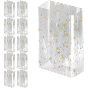 Geschenktüte Folia 491 Sterne & Engel, transparent