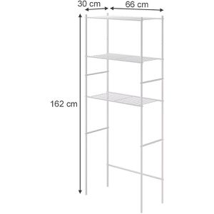 Produktbild für Waschmaschinenschrank Vicco Miso, weiß