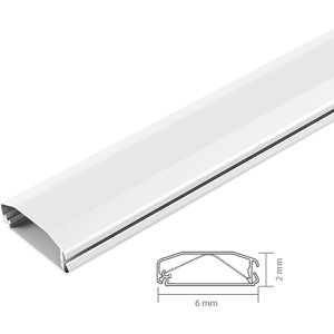 Produktbild für Kabelkanal LogiLink KAB0113, weiß