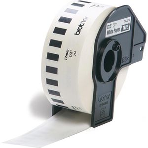 Produktbild für Brother-Etiketten Brother DK-22214, weiß
