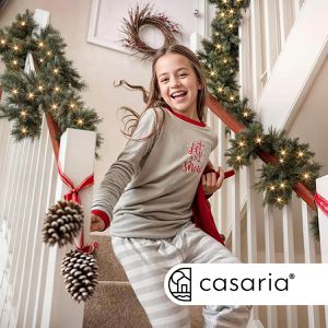 Produktbild für Weihnachtsgirlande CASARIA 107696, für innen und außen IP44