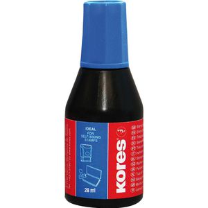 Stempelfarbe Kores SF71308, wasserbasiert, blau