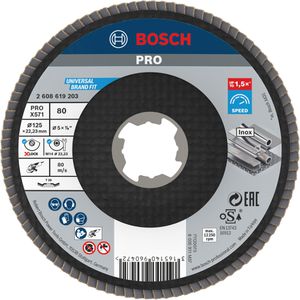 Fächerschleifscheibe Bosch PRO X571
