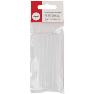 Rayher Heißklebesticks 30166000, transparent, Ø 7mm, Länge 100mm, 6 Sticks