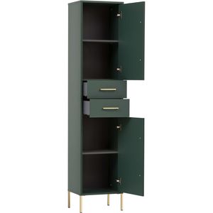 Produktbild für Badschrank Schildmeyer Kent 702034, mit 4 Füßen, waldgrün