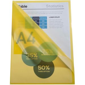 Produktbild für Sichthüllen Exacompta 58529E, gelb, A4