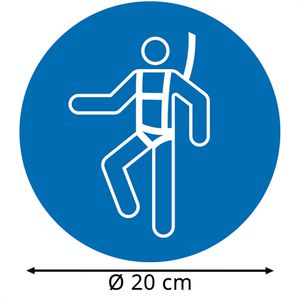 Produktbild für Hinweisschild Abtec ISO 7010 M018, Folie