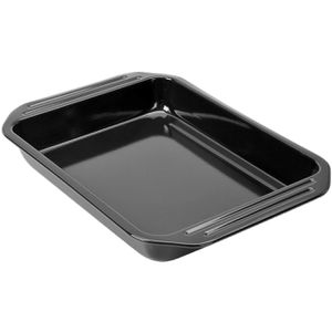 Auflaufform Kaiser Inspiration Grillform, schwarz, aus Emaille