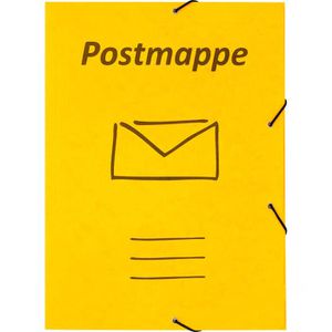 Postmappe Stylex A4, gelb