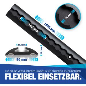 Produktbild für Airlineschiene NTG Standard, Set, zum Schrauben, 4 Stück