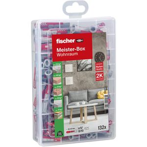 Produktbild für Dübel Fischer 535971, 2-K-Dübel, Meister-Box-Duopower-Set