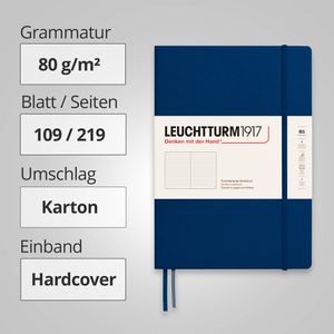 Produktbild für Notizbuch Leuchtturm1917 Composition, 366178, Karton Hardcover