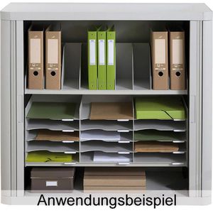 Produktbild für Rollladenschrank Paperflow aus Metall und Kunststoff
