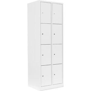 Schließfachschrank Lüllmann 520427, weiß