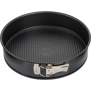 Backform Zenker Black Metallic 6504, mit Flachboden, aus Stahl