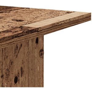 Produktbild für Lautsprecherständer vidaXL Altholz-Optik, aus Holz, 2 Stück