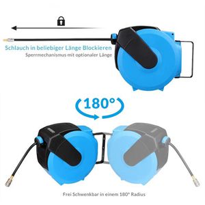 Produktbild für Druckluftschlauchtrommel Monzana 20 + 2 m