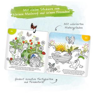 Produktbild für Malbuch Trötsch Jahreszeiten-Malbuch, mit Stickern