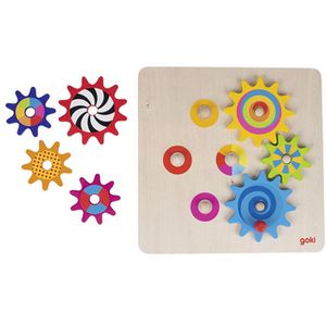 Motorikspielzeug Goki 58530, Zahnradspiel