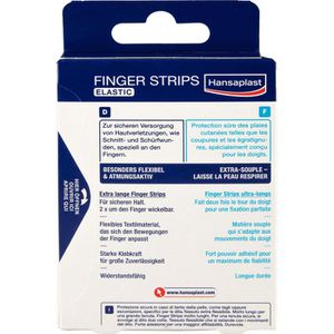 Produktbild für Pflaster Hansaplast Finger Strips, 16 Strips