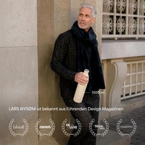 Produktbild für Trinkflasche LARS-NYSØM Ren Almond Beige