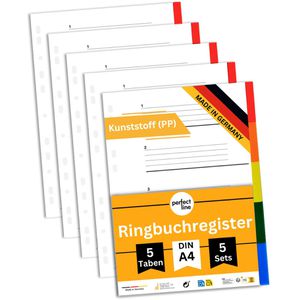 Produktbild für Register perfect-line A4, blanko