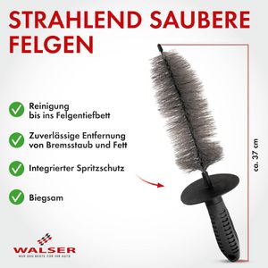 Produktbild für Felgenbürste Walser Naturborsten