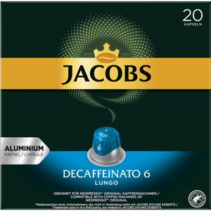 Produktbild für Kaffeekapseln Jacobs Decaffeinato 6 Lungo