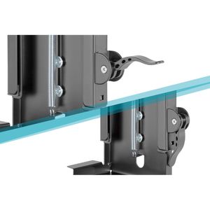 Produktbild für PC-Halterung Digitus DA-90411, schwarz, drehbar