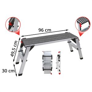 Produktbild für Arbeitsplattform KS-Tools 800.0960, 96 x 30cm